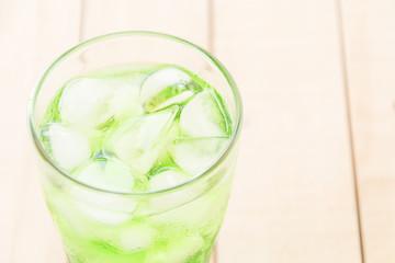 green soda