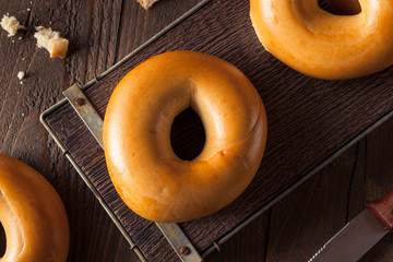 Homemade Plain Egg Bagels