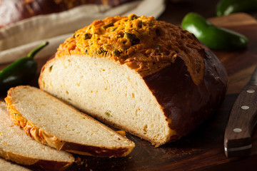 Homemade Jalapeno Cheddar Bread