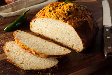 Homemade Jalapeno Cheddar Bread