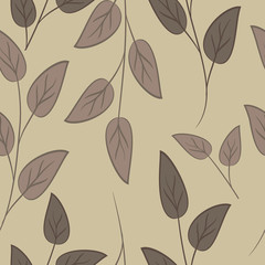 Obraz premium abstract leaf pattern