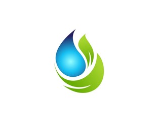 Leaf water logo