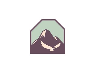 Mountain eagle logo