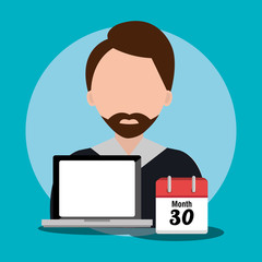 Business people working, 