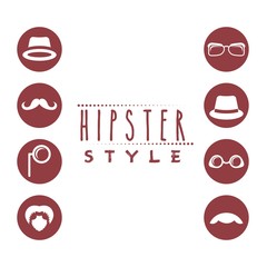 hipster style design 
