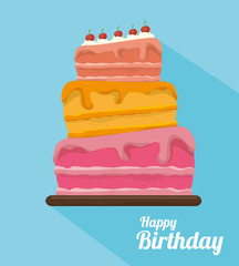 Happy birthday cake 