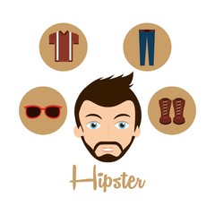 hipster style design 