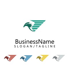 airlines, logo icon vector