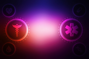 Medical abstract background