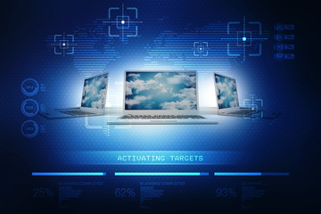 Fototapeta premium Computer Network