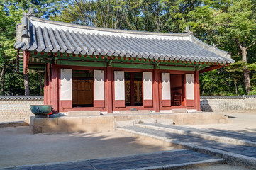 Jaegung Palace in Jongmyo Shrine complex,  Seoul