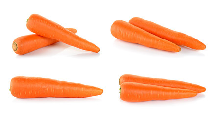 Carrot isolated on the white background