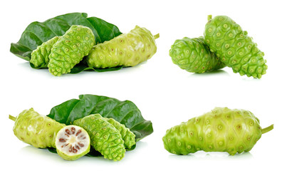 Exotic Fruit - Noni isolated on the white background