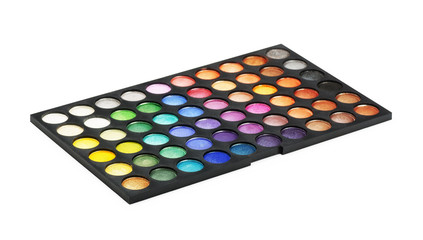 Make-up colorful eyeshadow palettes