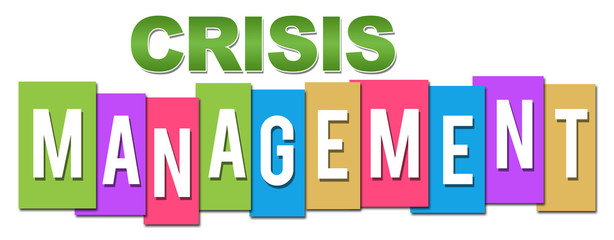 Crisis Management Professional Colorful 