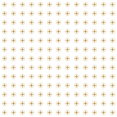 Golden Retro Pattern. Vector seamless background