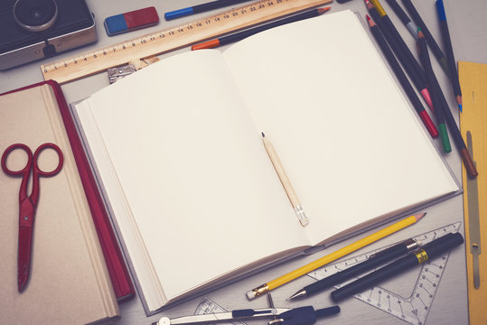 Sketchbook mockup