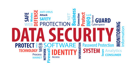 Obraz premium Data Security