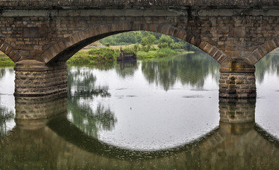 Fototapeta premium Old stone bridge 2