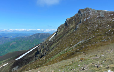 Fototapeta premium In den Cordilleren von Kantabrien