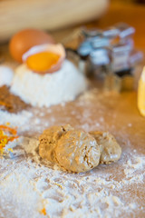 Traditional Christmas cookies from Alsace