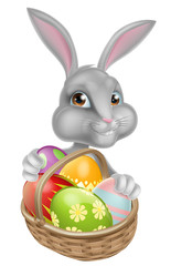 Cute Cartoon Easter Bunny