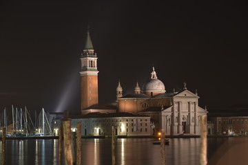 Naklejka premium Venedig bei Nacht