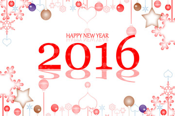 happy new year 2016 background and texture