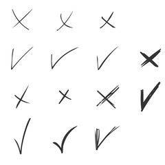 Vector Set of Sketch Abstract Doodles.