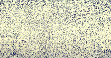 Yellow  leather cracks texture. Seamless pattern, vintage backgr