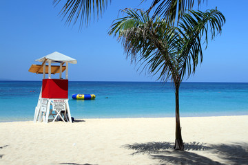 Doctor's Cave Beach, Montego Bay, Jamaica..