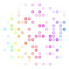 Colorful Donuts Background, Creative Design Templates