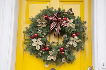 Christmas Reef on Door