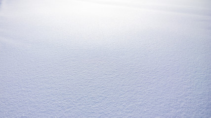 White fresh snow background