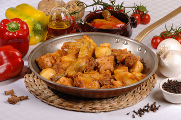 Pollo in umido, specialità regionale veneta
