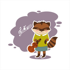 best flat music racoon