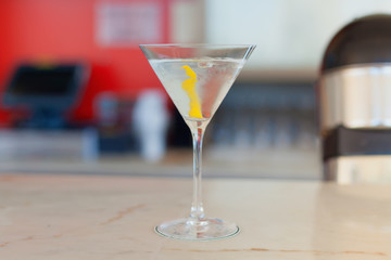 dry martini cocktail