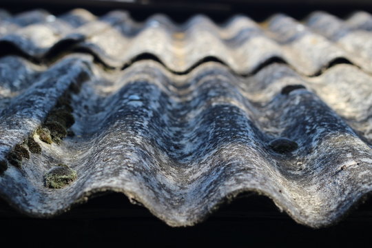 Old slate roof