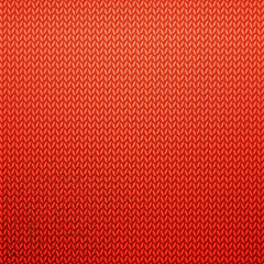 Red knitted pattern