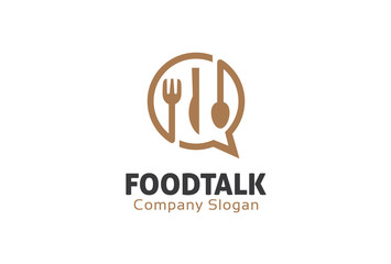  Food Talk Design Illustration