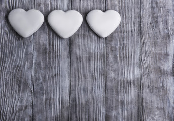 Obraz na płótnie Canvas hearts for Valentine's Day
