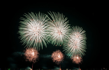 International Fireworks Festival at Pattaya, Thailand