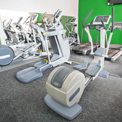 gym apparatus in a gym hall