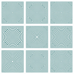 Patterns with circles texture.