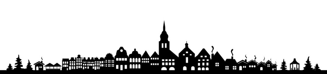 Obraz premium Stadt Weihnachten