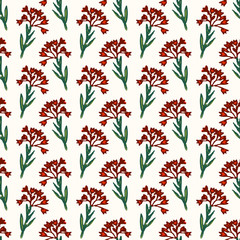 Decorative floral pattern