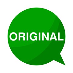 Green Speech Bubble original