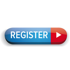 Register button vector blue and red