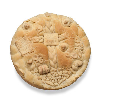Decorated bread