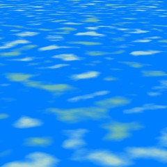 Sky or water background